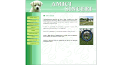 Desktop Screenshot of amicisinceri.it